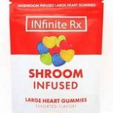 INfinite Rx Shroom Infused Large Heart Gummies Edibles (4000mg)
